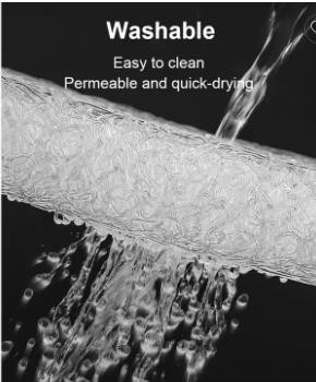 Medium Firm Washable Hypoallergenic Crib Mattress with Airfer Foam Filling